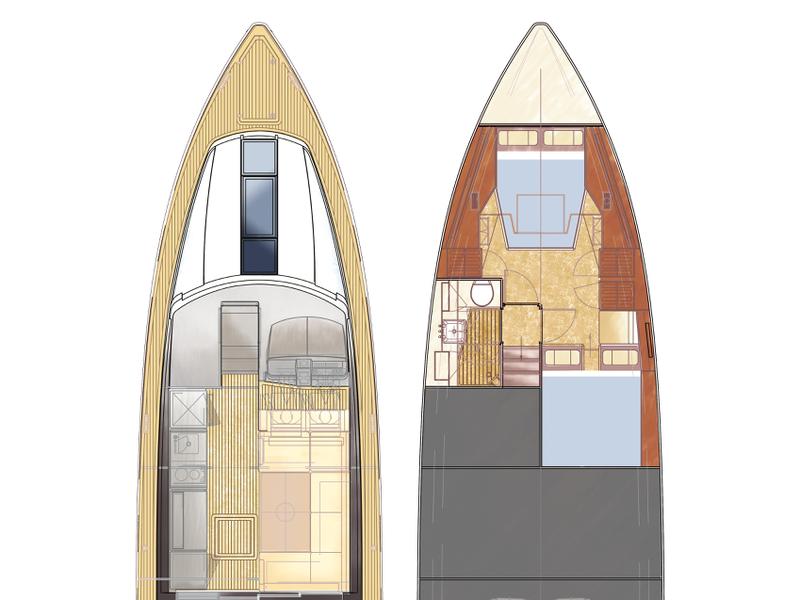 Book yachts online - motorboat - Fjord 40 Cruiser - Fjord - rent