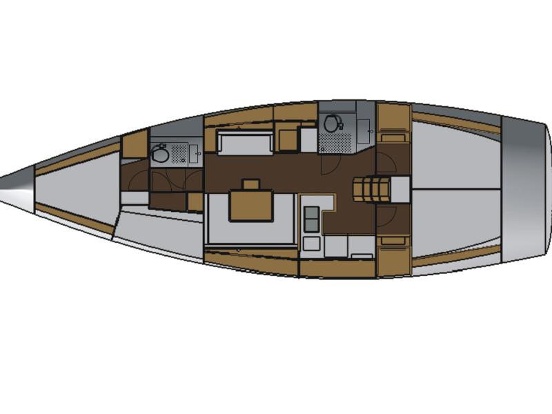 Book yachts online - sailboat - Salona 44 Performance - Daddy's Toy - rent