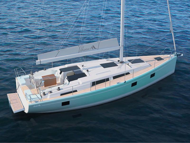 Book yachts online - sailboat - Hanse 418 - Polynoe - rent