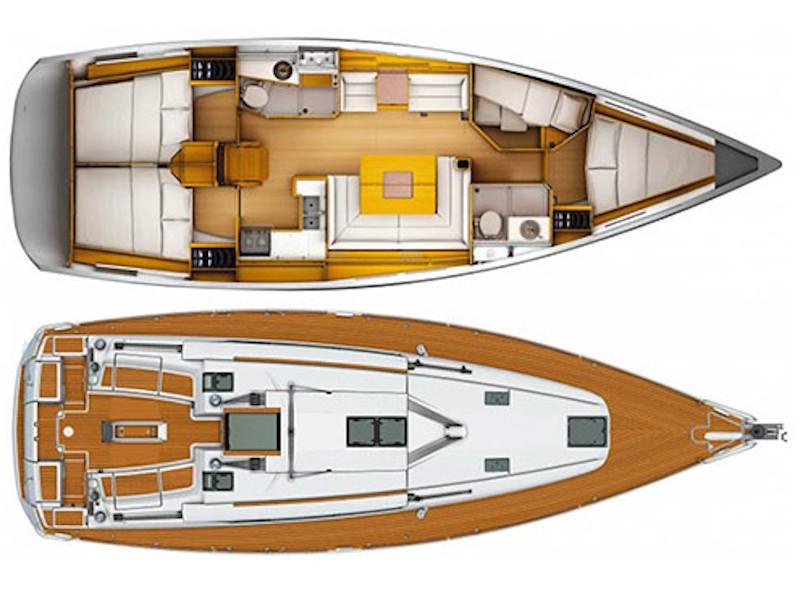 Book yachts online - sailboat - Sun Odyssey 439 - Iva - rent