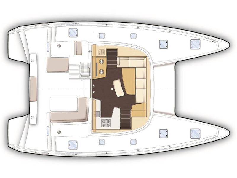 Book yachts online - catamaran - Lagoon 42 - LAGOON42-A/C-GEN-WATERMAKER - rent