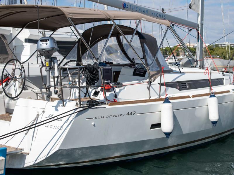 Book yachts online - sailboat - Sun Odyssey 449 - Maria 1 - rent
