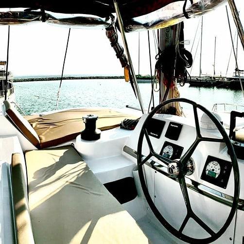 Book yachts online - catamaran - Bali 4.1 - Georg) (A/C, Watermaker, Generator - rent