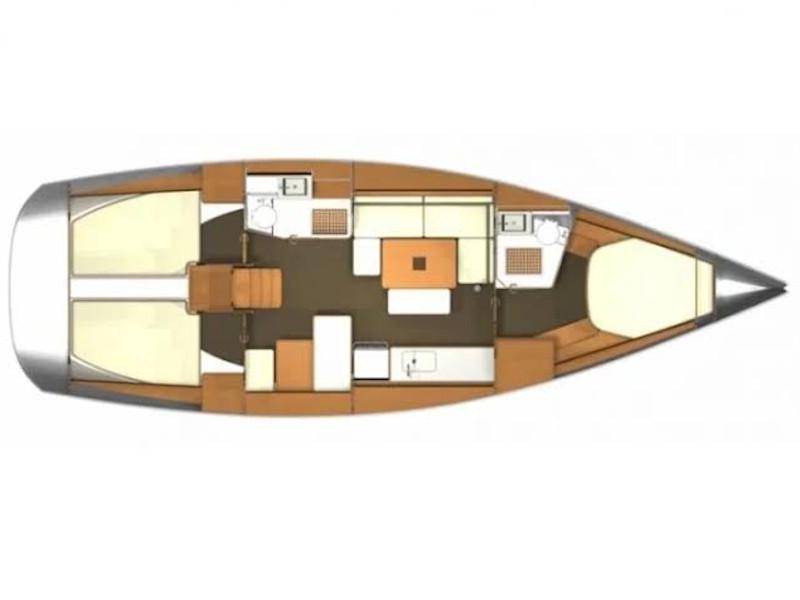 Book yachts online - sailboat - Dufour 405 Grand Large - Nora - rent