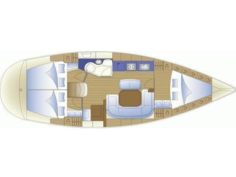 Book yachts online - sailboat - Oceanis 40 - Cansum - rent