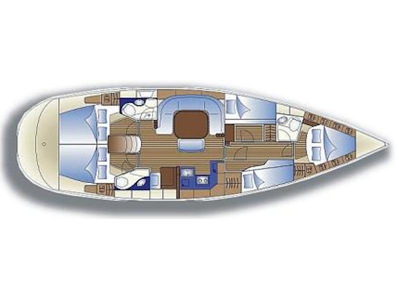 Book yachts online - sailboat - Bavaria 49 - Tortola - rent