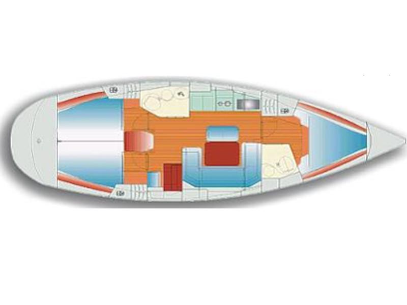 Book yachts online - sailboat - Bavaria 40 - Conny - rent