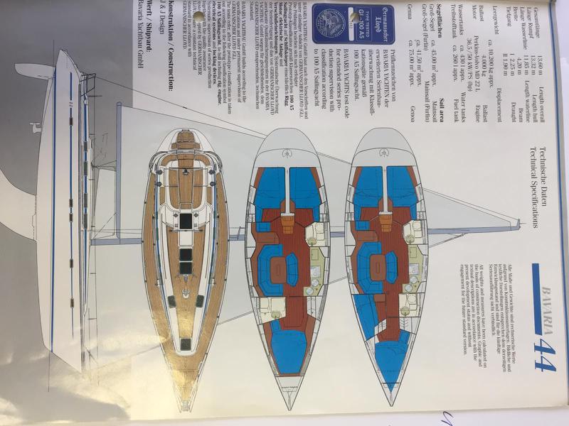 Book yachts online - sailboat - Bavaria 44 Exclusive - Franzi - rent