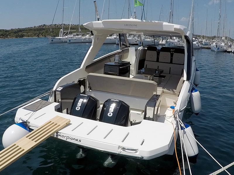 Book yachts online - motorboat - Greenline Neo HT - Skorpionas  - rent