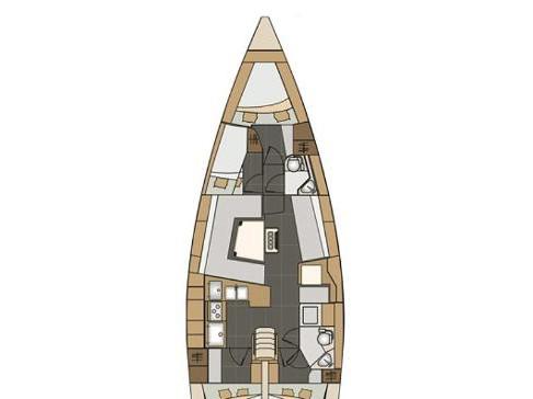Book yachts online - sailboat - Elan Impression 45.1 - FREEDOM with A/C - rent
