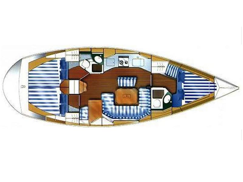 Book yachts online - sailboat - Dufour 41 Classic - SUNRISE - rent