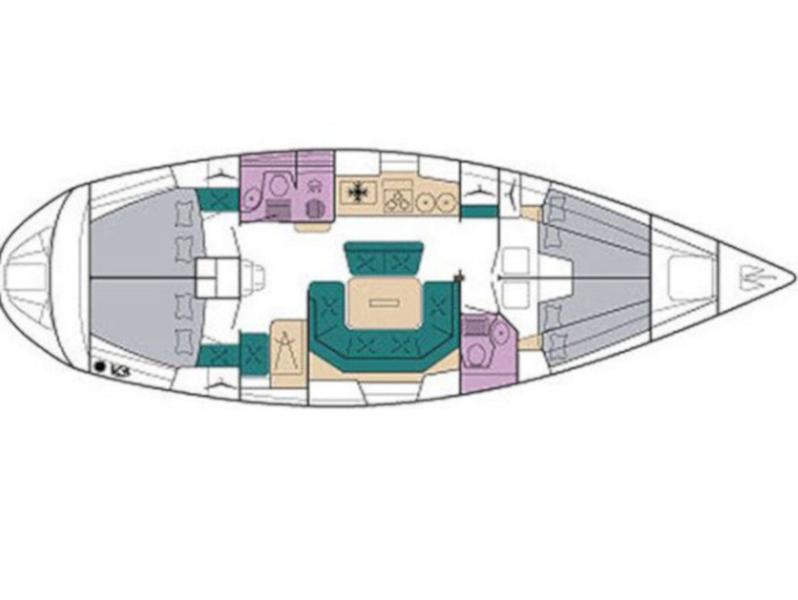 Book yachts online - sailboat - Bavaria 46H - SAIL2DAY - rent