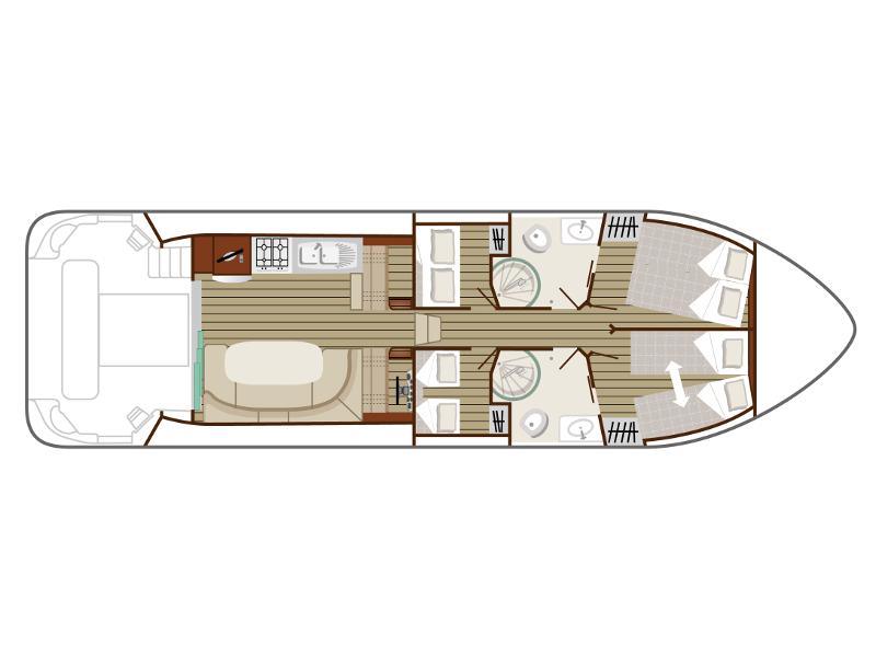 Book yachts online - motorboat - Estivale Octo - RAINBOW  - rent