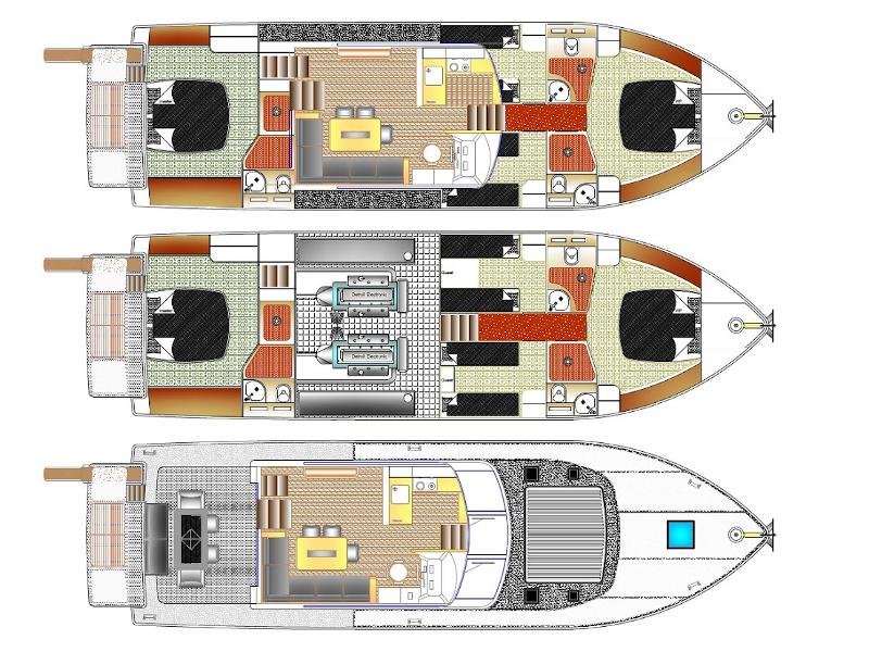 Book yachts online - motorboat - Barberis 53 - Marios L - rent