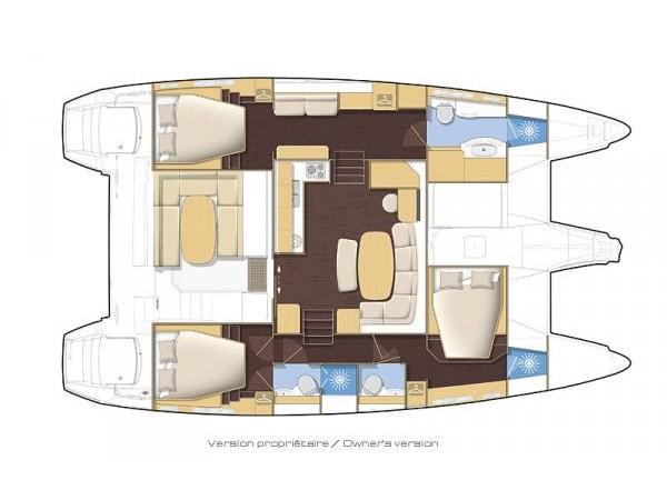 Book yachts online - catamaran - Lagoon 421 - We-Dun-It - rent