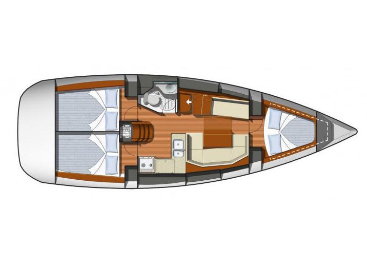 Book yachts online - sailboat - Sun Odyssey 36i - Babis 2010   - rent