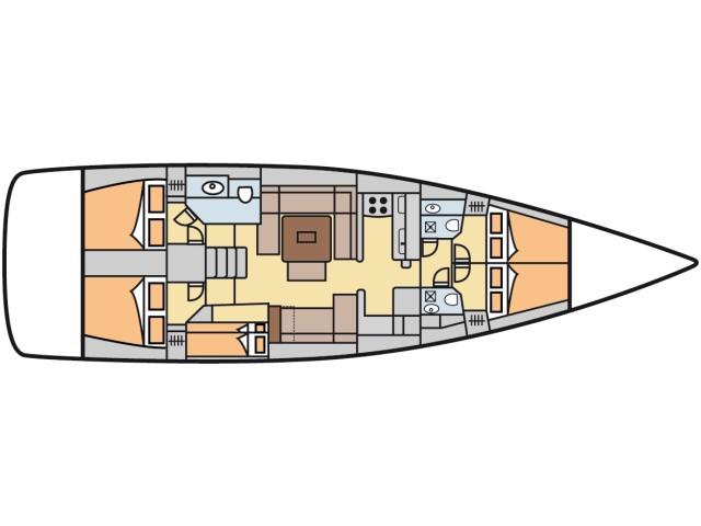 Book yachts online - sailboat - Dufour 512 GL - Mambo - rent