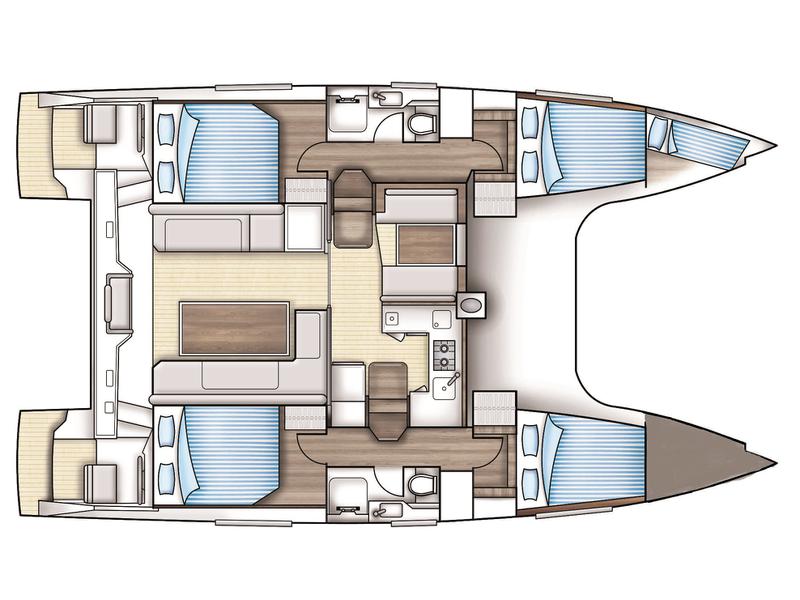 Book yachts online - catamaran - Nautitech 40 Open - Amara - rent