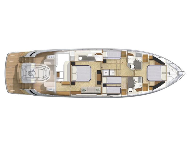 Book yachts online - motorboat - Riviera 5000 Sport Yacht - PRISCA A - rent