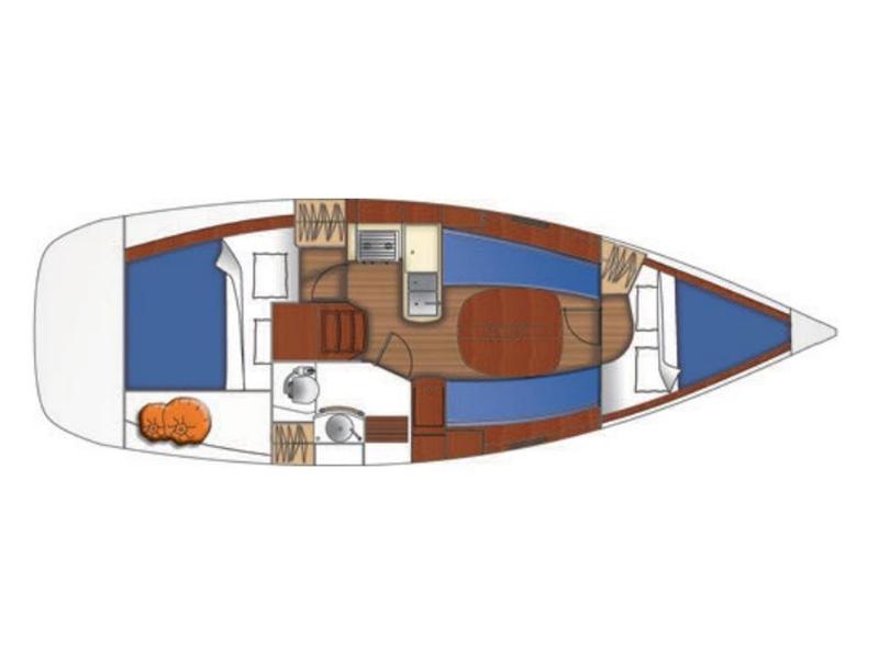 Book yachts online - sailboat - Oceanis 323 - Lily - rent