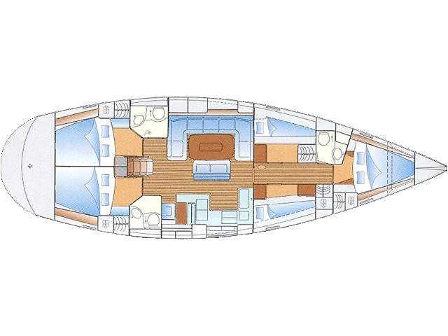 Book yachts online - sailboat - Bavaria 50 Cruiser - Karina Star - rent
