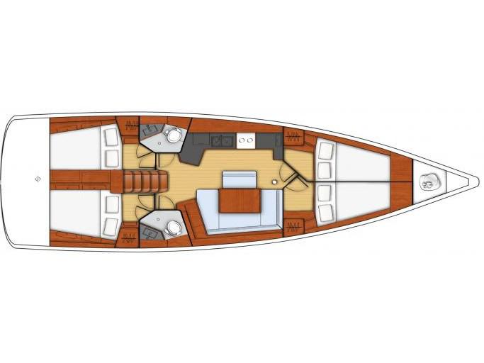 Book yachts online - sailboat - Oceanis 45 2016 - SY_2068 - rent