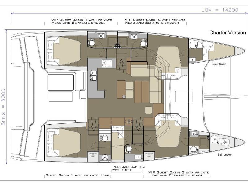 Book yachts online - catamaran - Dufour Catamaran 48 - Vittoria - rent