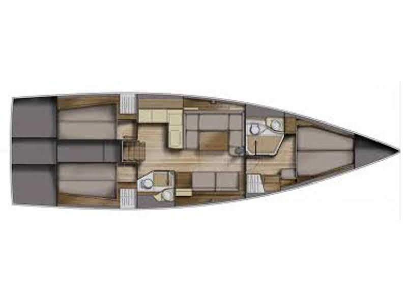 Book yachts online - sailboat - Azuree 46 - Profilo 2.0 - rent