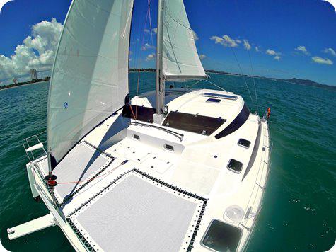Book yachts online - catamaran - Island Spirit 380 - Island Time - rent