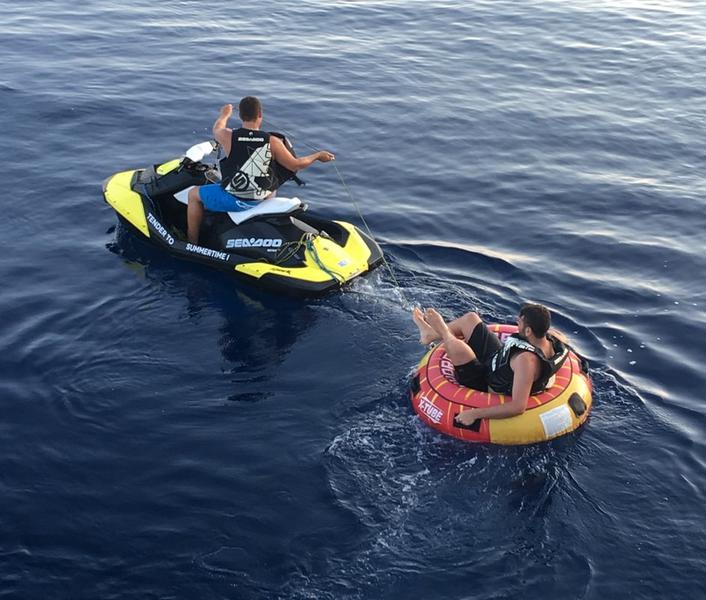 Book yachts online - catamaran - Lagoon 52F - SUMMERTIME - with flyboard and jet ski - rent