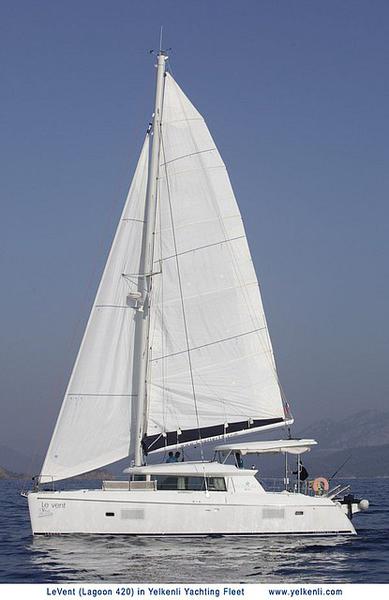 Book yachts online - catamaran - Lagoon 420 - LeVent - rent