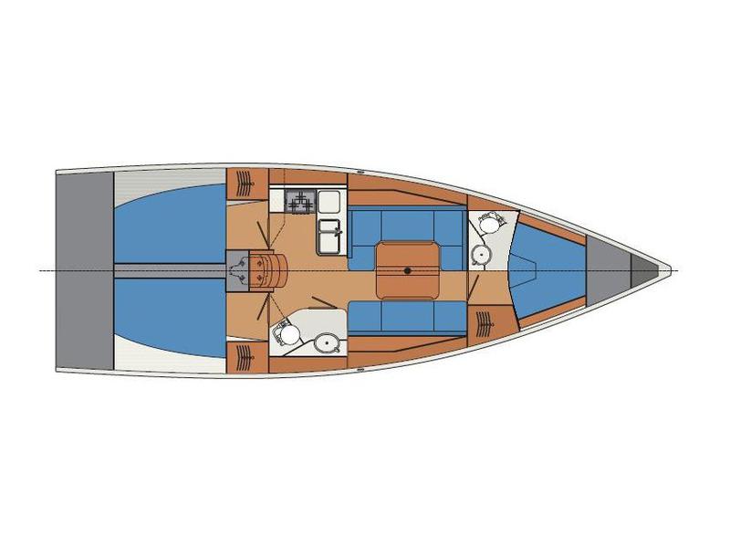 Book yachts online - sailboat - Cobra 38 - TEUTA  - rent