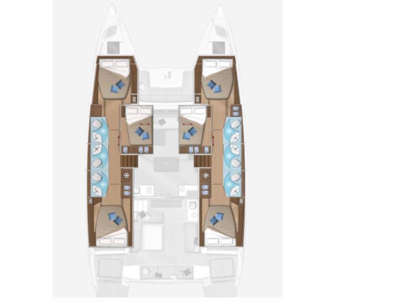 Book yachts online - catamaran - Lagoon 50 - SHADOW (ex. HAPPY HOUR) Air Condition Generator Watermaker - rent