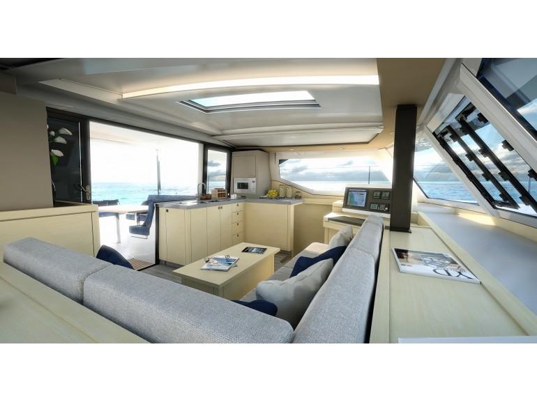 Book yachts online - catamaran - Lucia 40 - NALA -AC and generator - rent