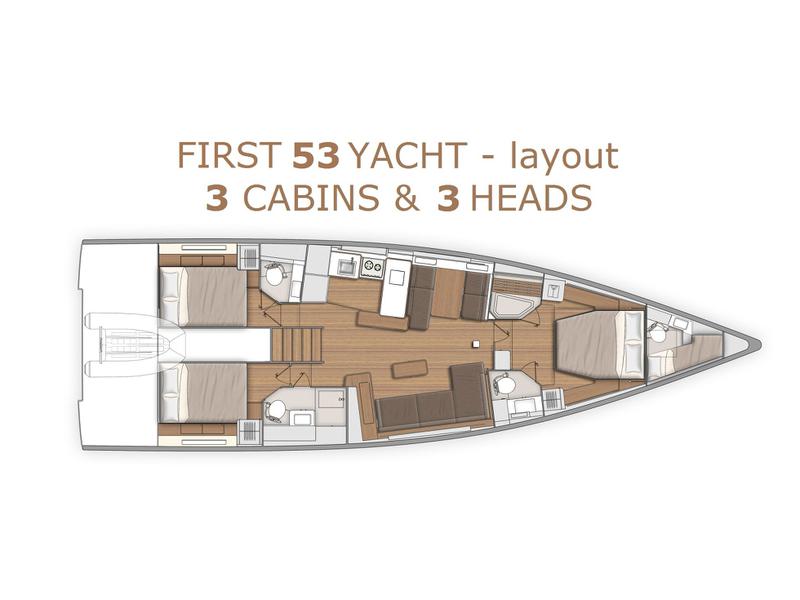 Book yachts online - sailboat - First Yacht 53 - ZENITH  - rent