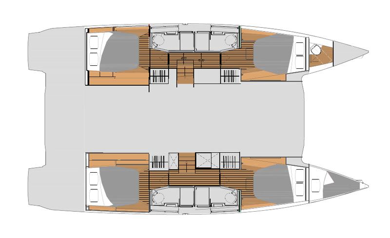 Book yachts online - catamaran - Elba 45 Quatour - FAMILY - AC and generator - rent