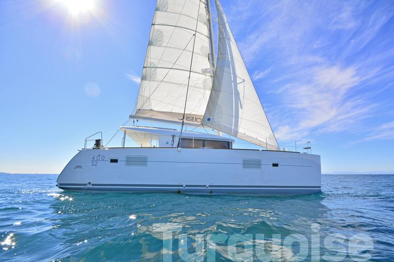 Book yachts online - catamaran - Lagoon 400 S2. - Turquoise - rent