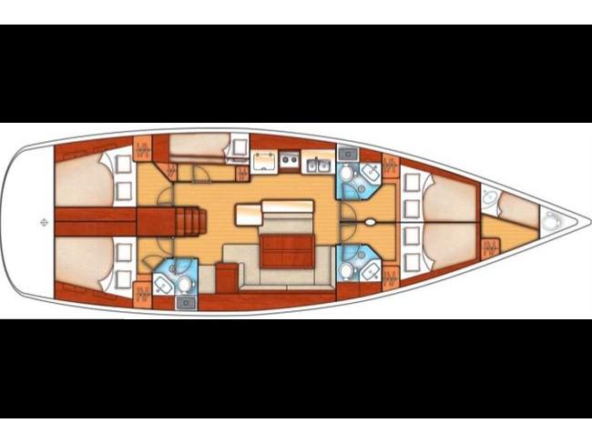 Book yachts online - sailboat - Oceanis 50 - SUENO - rent