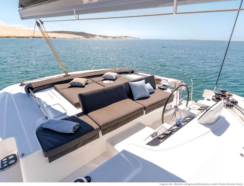 Book yachts online - catamaran - Lagoon 46  (4+1 cab) A/C &amp; GEN &amp; WM - OMNIA - rent