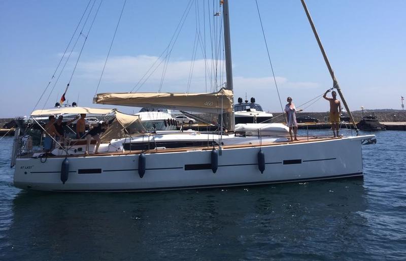 Book yachts online - sailboat - Dufour 460 Grand Large - At Last - rent