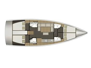Book yachts online - sailboat - Dufour 460 Grand Large - At Last - rent