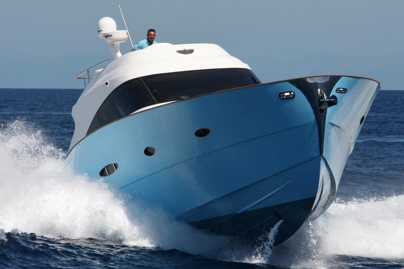 Book yachts online - motorboat - Lobfish 57 - Baby Blue - rent