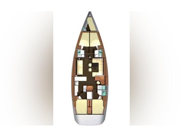 Book yachts online - sailboat - Dufour 525 Grand Large - Rainbow - rent