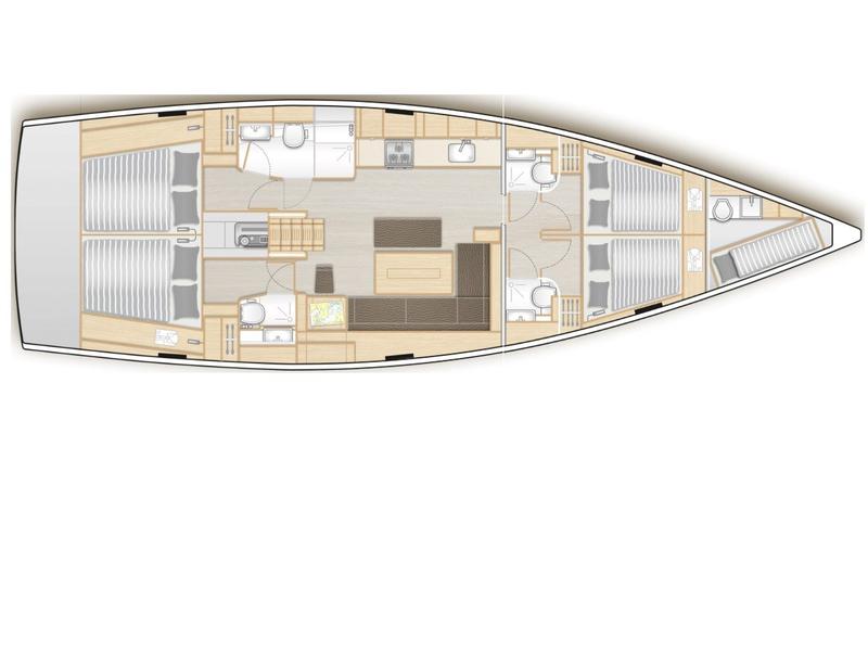 Book yachts online - sailboat - Hanse 508 - Sea Emerald - rent