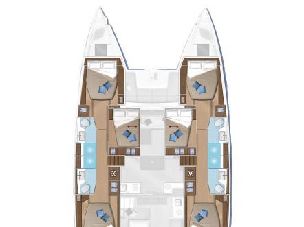 Book yachts online - catamaran - Lagoon 50 - Orion - rent