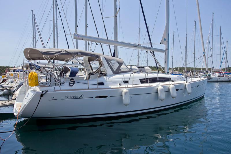 Book yachts online - sailboat - Oceanis 50 - Ageras  - Bow &amp; Solar - rent