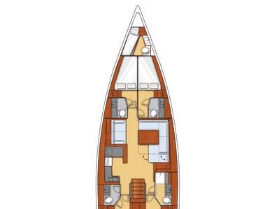 Book yachts online - sailboat - Oceanis 55 - Esther - rent