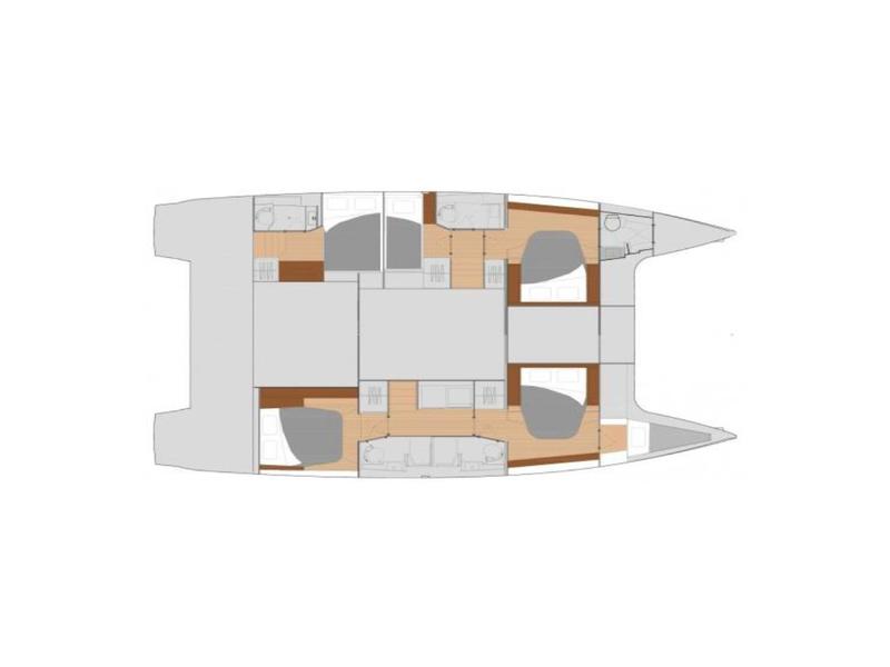 Book yachts online - catamaran - Fountaine Pajot Saona 47 - Annabella - rent