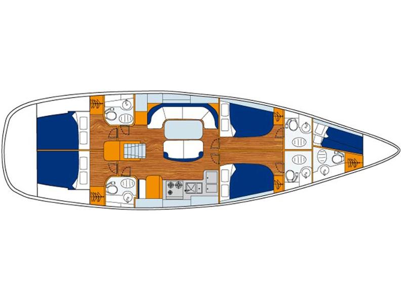 Book yachts online - sailboat - Oceanis 50 Performance - Maro - rent