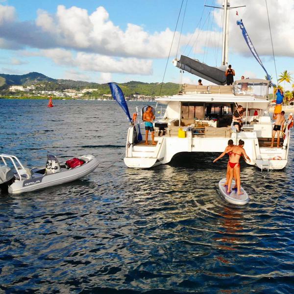 Book yachts online - catamaran - Saba 50 [8 CAB] - Lamela LA - rent
